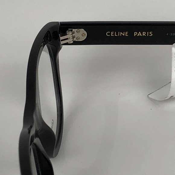 CELINE Black Cat Eye Women Eyeglasses CL5005IN 001. New. Demo Lens. - Picture 8 of 11